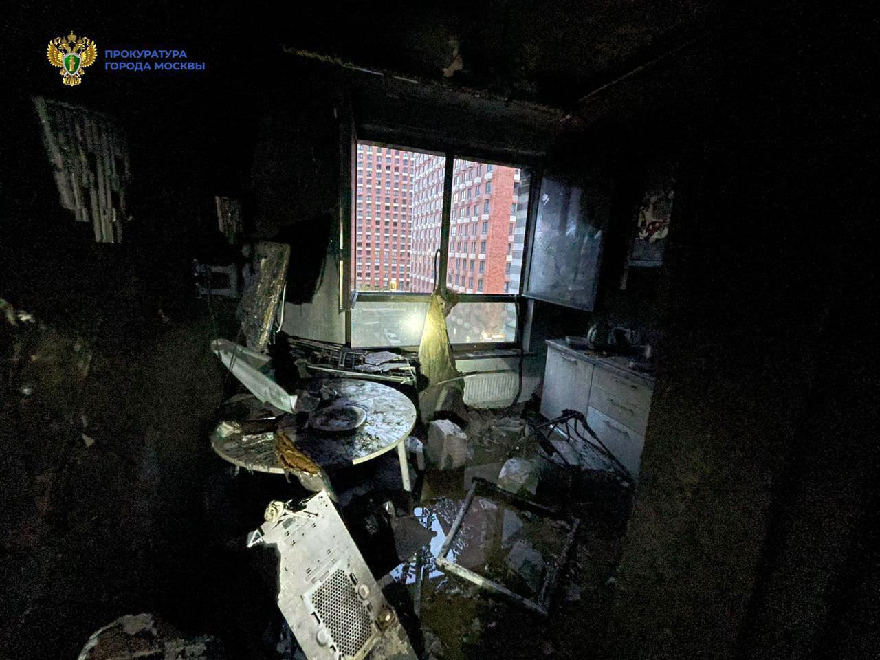 Квартира после пожара