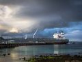 Нефтяной танкер загорелся в Балтийском море